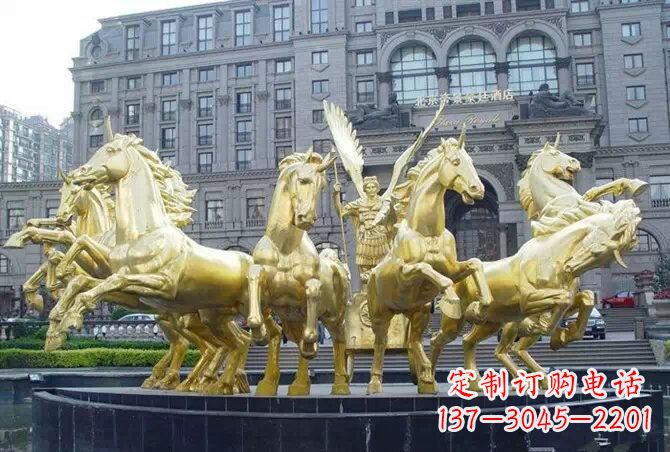 南阳阿波罗战车雕塑