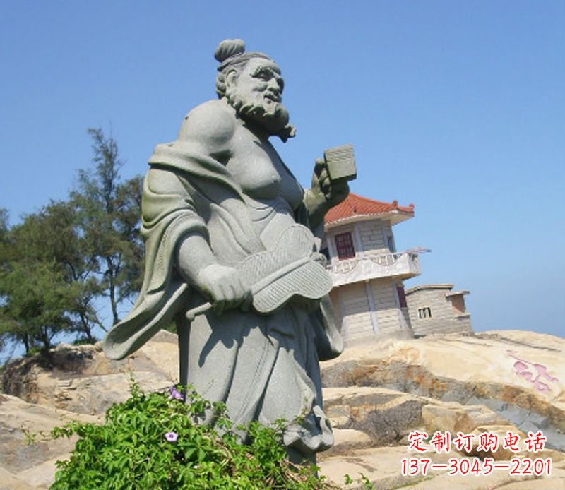 南阳八仙汉钟离石雕