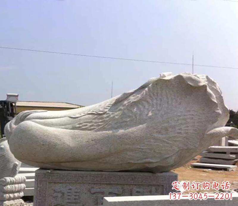 南阳白菜大理石雕塑