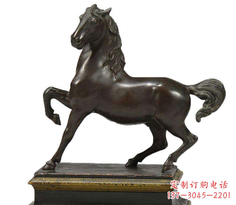 南阳办公招财马动物铜雕塑