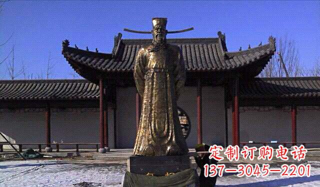 南阳包拯古代名人铜雕