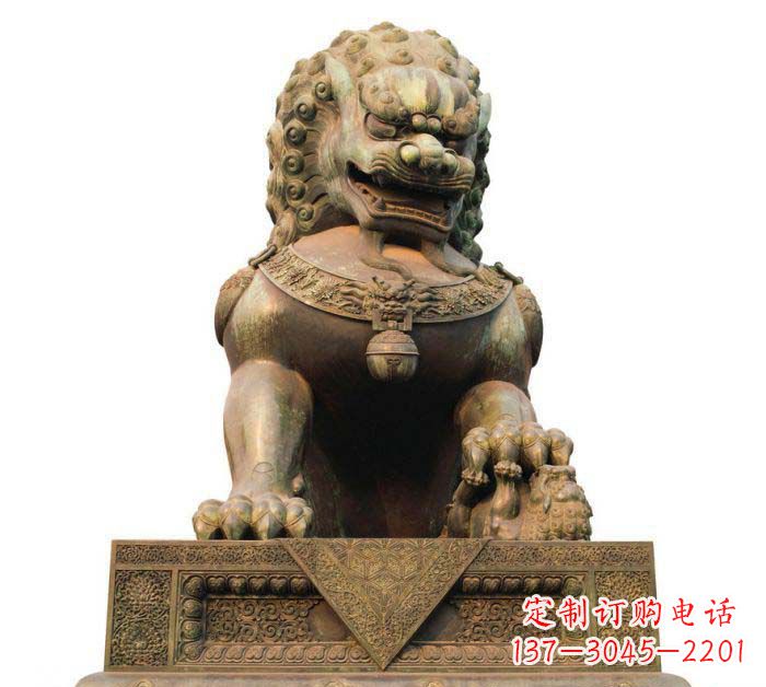 南阳北京狮大型狮子铜雕