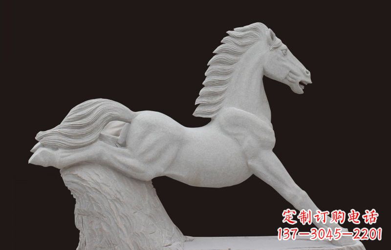 南阳奔马石雕222