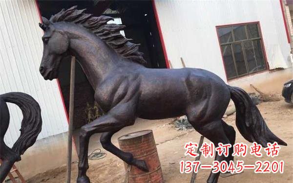 南阳马之铜雕