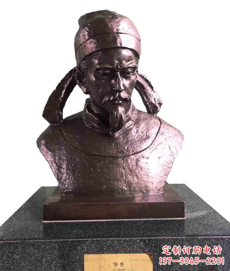 南阳毕昇胸像古代名人铜雕