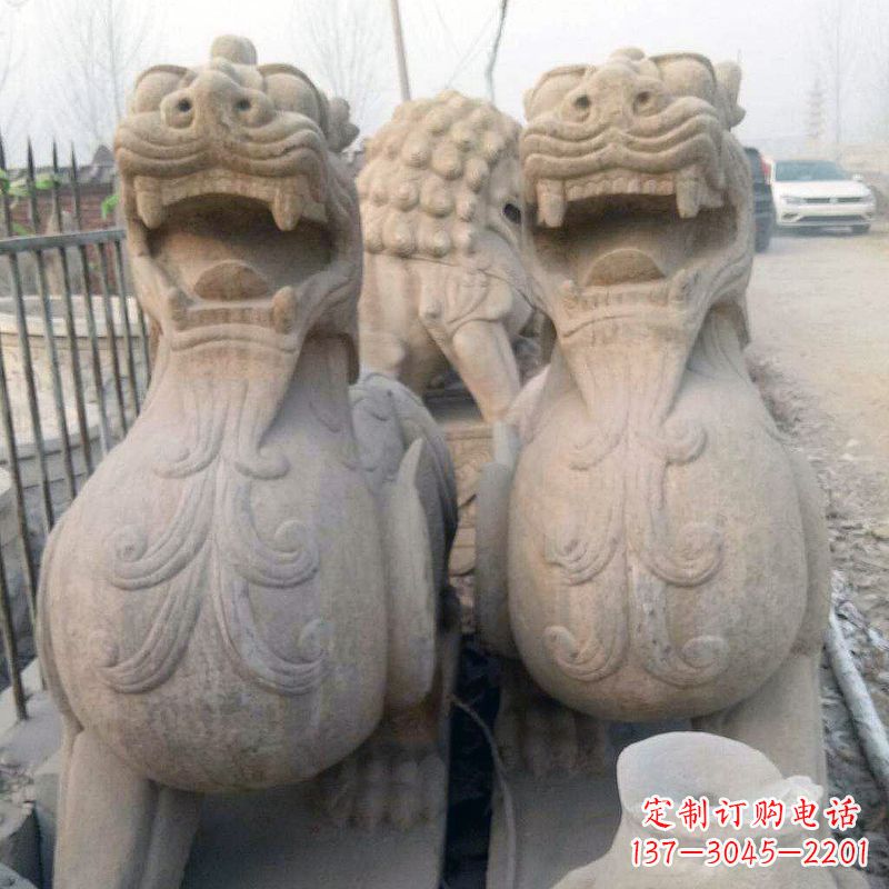 南阳狴犴仿古石雕塑
