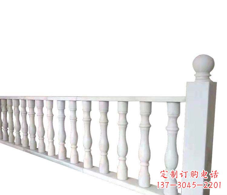 南阳别墅汉白玉栏杆景观石雕