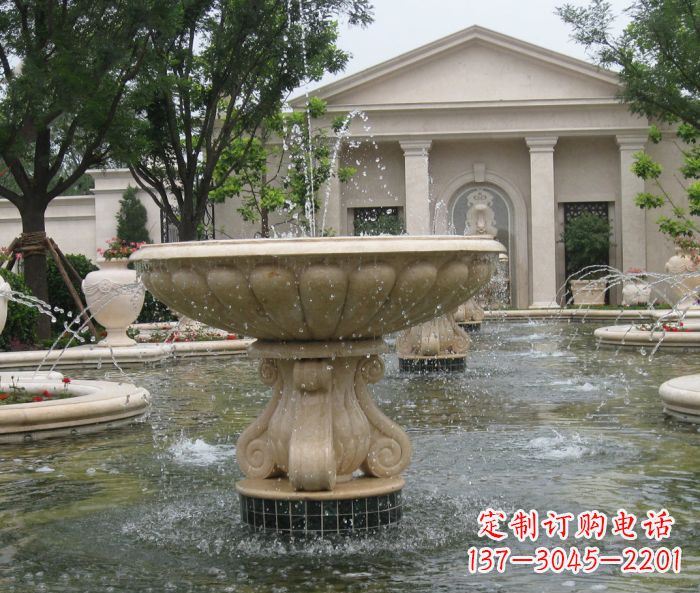 南阳别墅景观欧式喷泉石雕_2 (3)