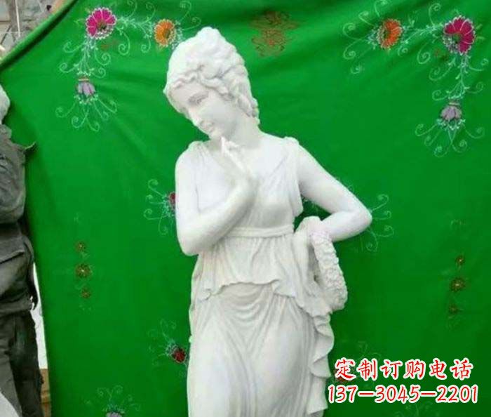 南阳别墅景观西方女人石雕