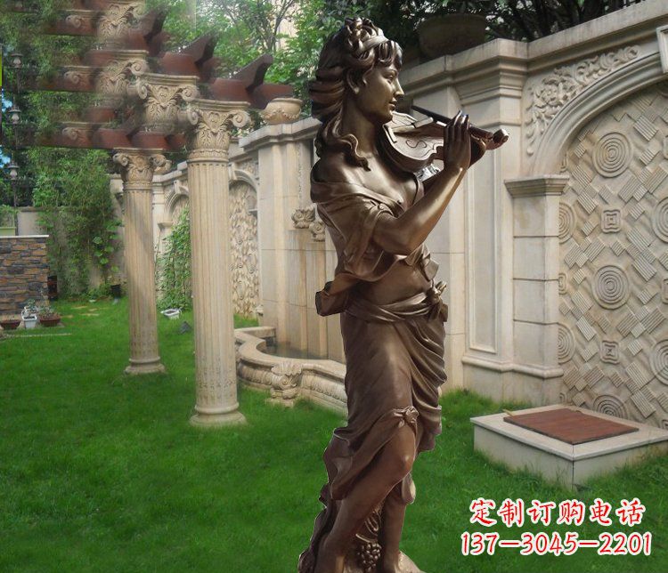 南阳玻璃钢女人雕塑