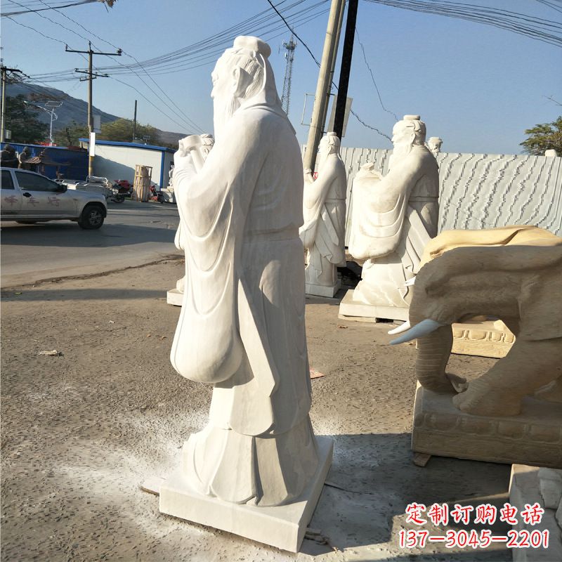 南阳玻璃钢雕塑孔子