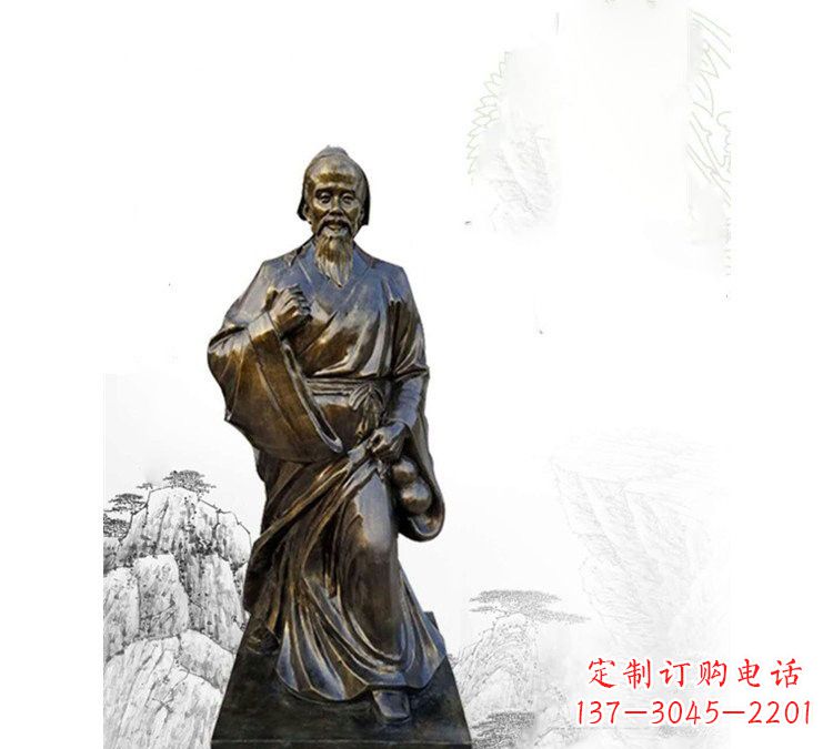 南阳玻璃钢仿铜华佗