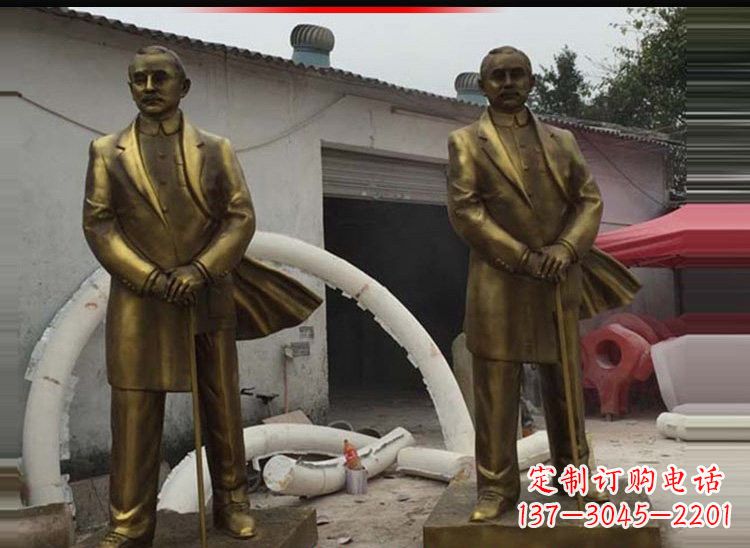 南阳玻璃钢仿铜孙中山