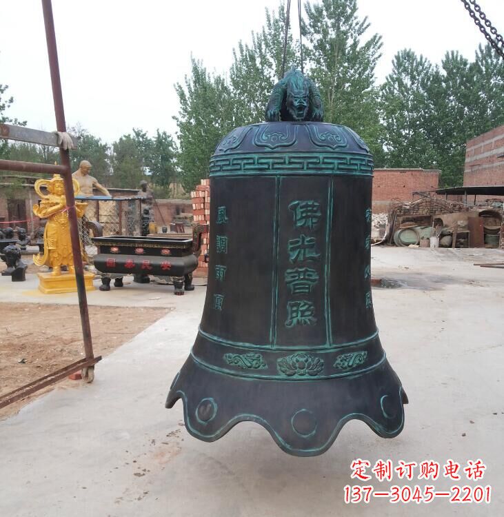 南阳玻璃钢仿铜钟