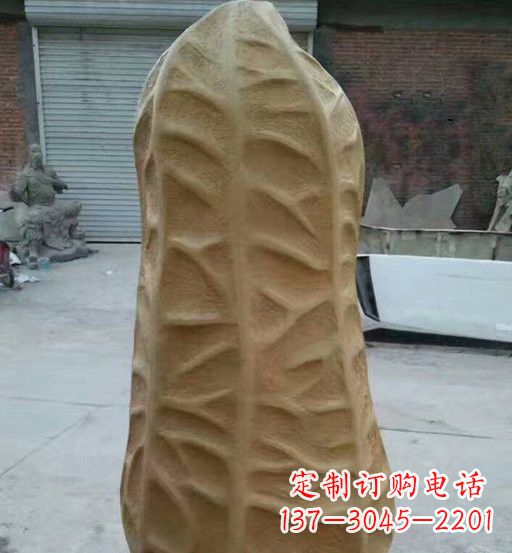 南阳玻璃钢仿真花生雕塑