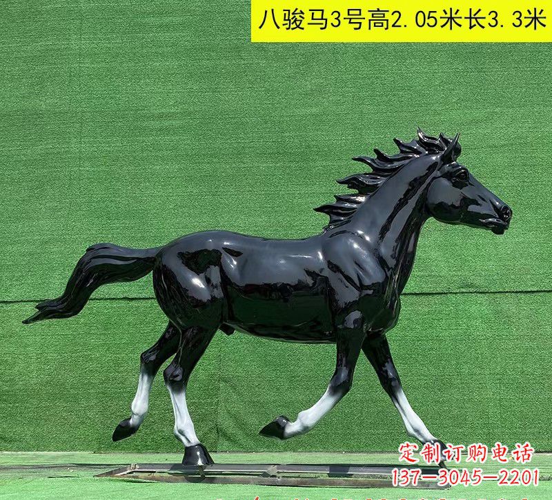 南阳玻璃钢马雕塑一种特殊的艺术品