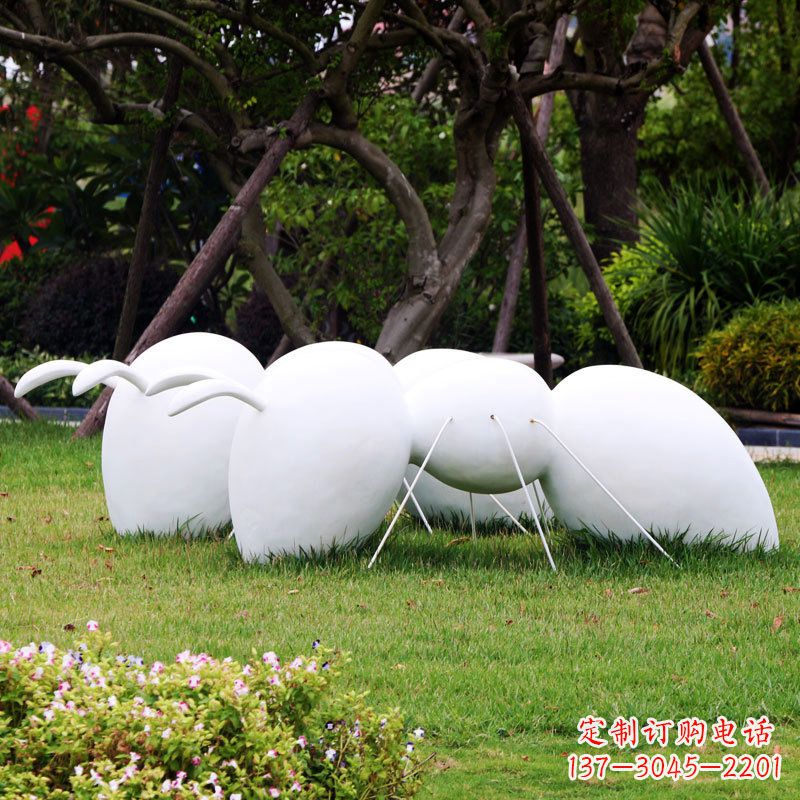 南阳玻璃钢蚂蚁公园雕塑
