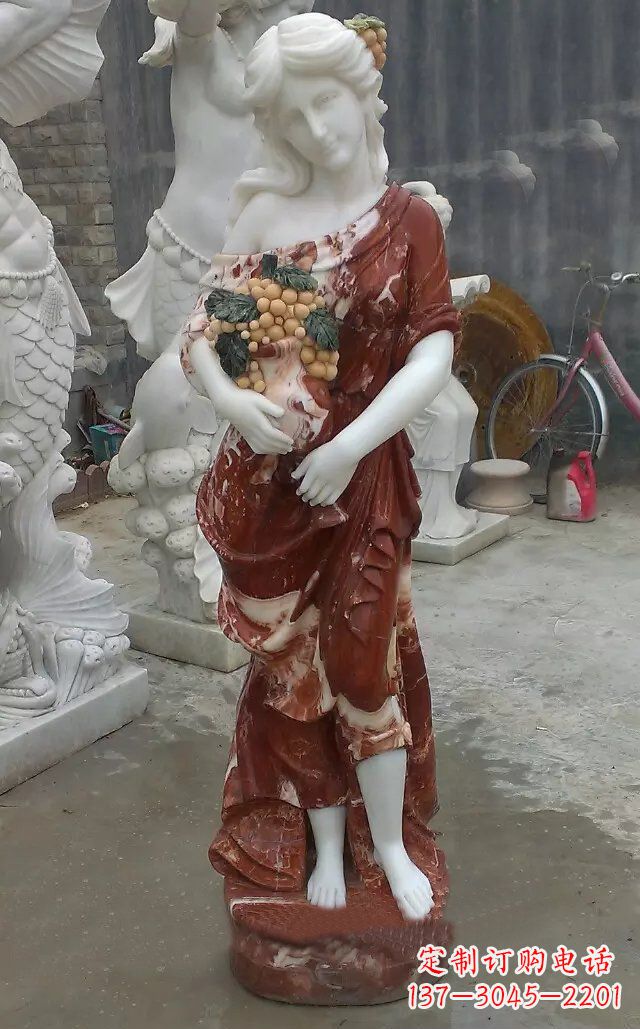 南阳玻璃钢之美——女性雕塑