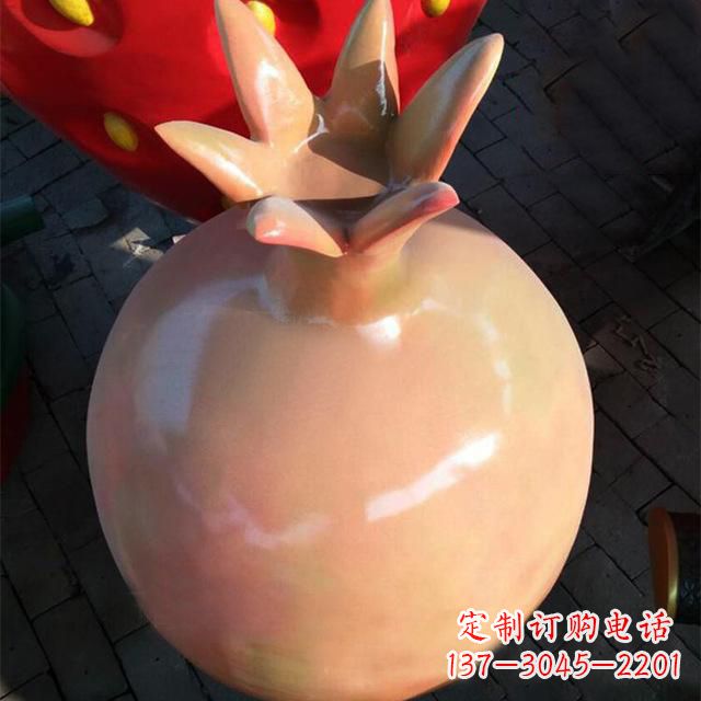 南阳石榴雕塑绚丽多彩的艺术瑰宝
