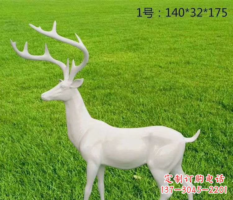 南阳玻璃钢小鹿 动物雕塑