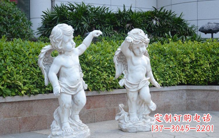 南阳玻璃钢天使雕塑精美绝伦