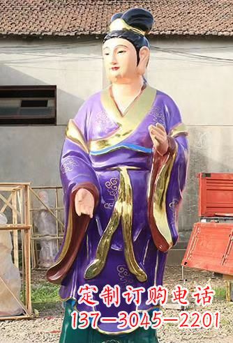 南阳玻璃钢宗教庙宇彩绘八仙神像