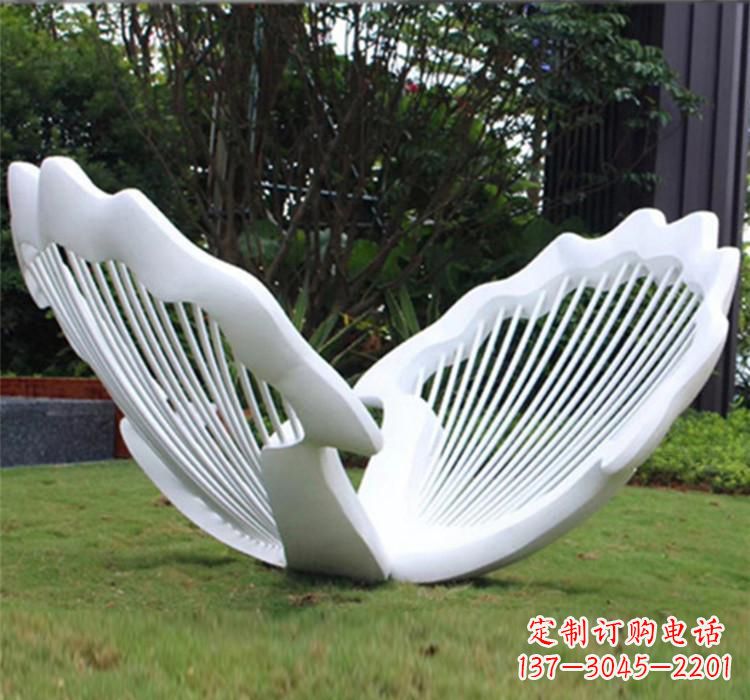 南阳不锈钢贝壳雕塑