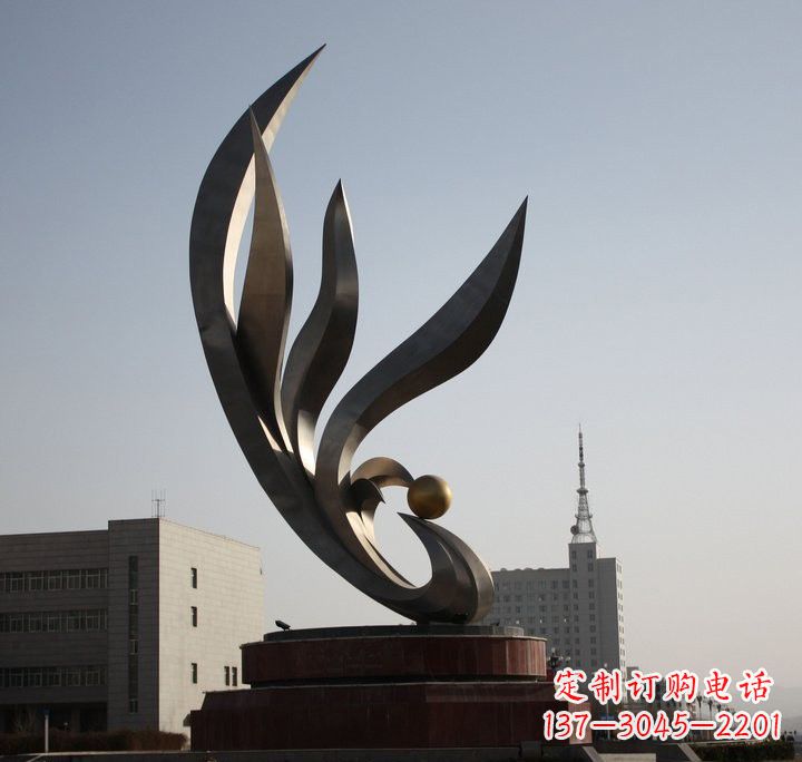 南阳不锈钢凤凰雕塑传承凤凰文化的艺术精品