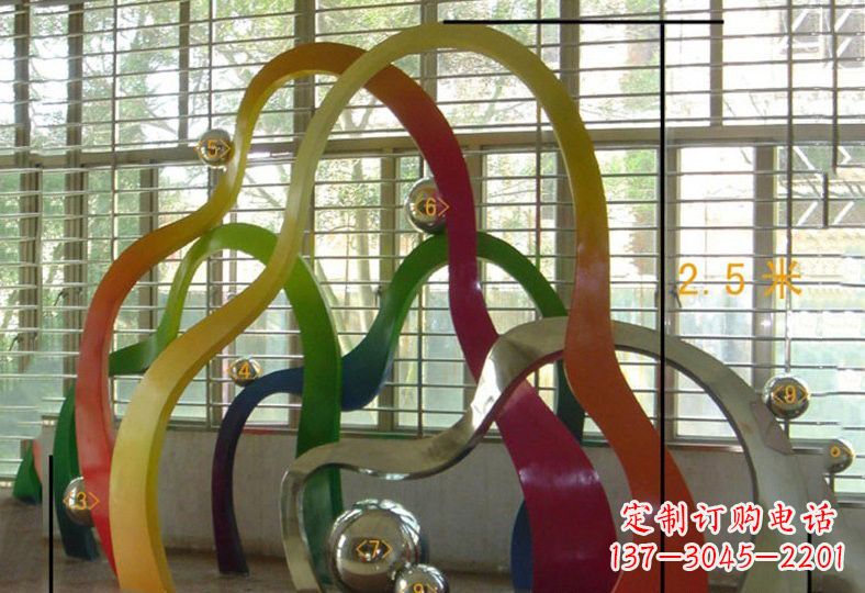 南阳不锈钢假山雕塑精致耐用的艺术品
