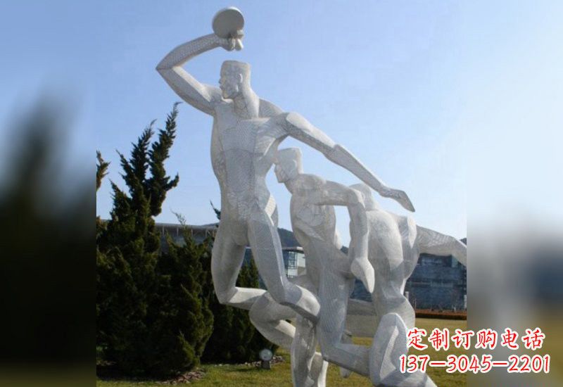 南阳精致的乒乓球雕塑