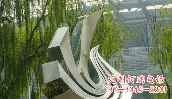 南阳不锈钢鸽子雕塑
