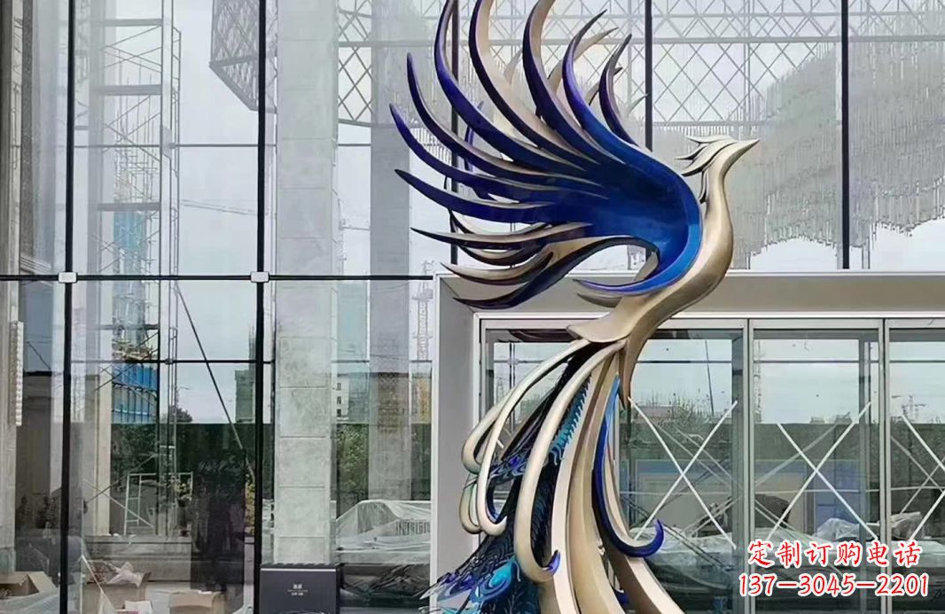 南阳凤凰雕塑不锈钢的艺术之美