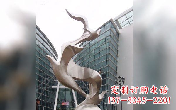 南阳不锈钢鸽子雕塑