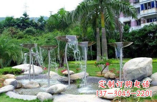 南阳不锈钢喷泉雕塑艺术之美