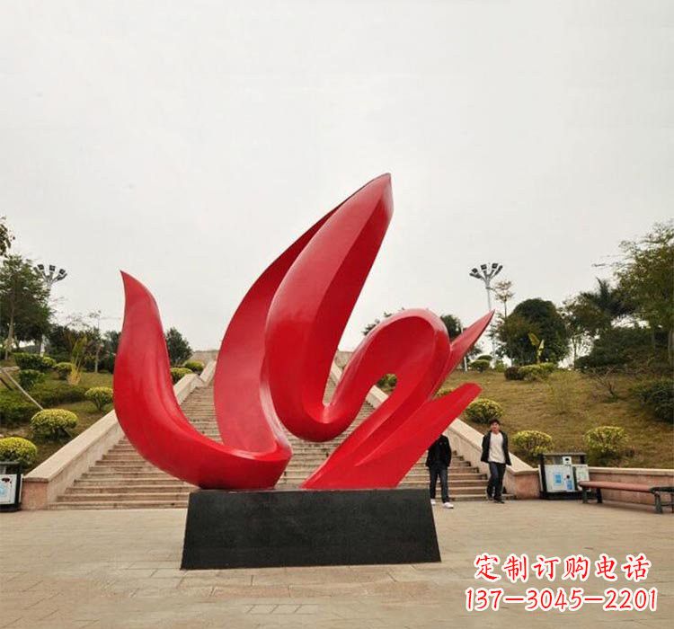 南阳不锈钢火苗雕塑艺术之灵感