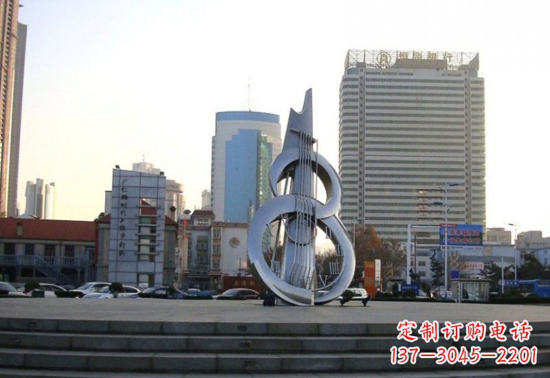 南阳不锈钢吉他雕塑