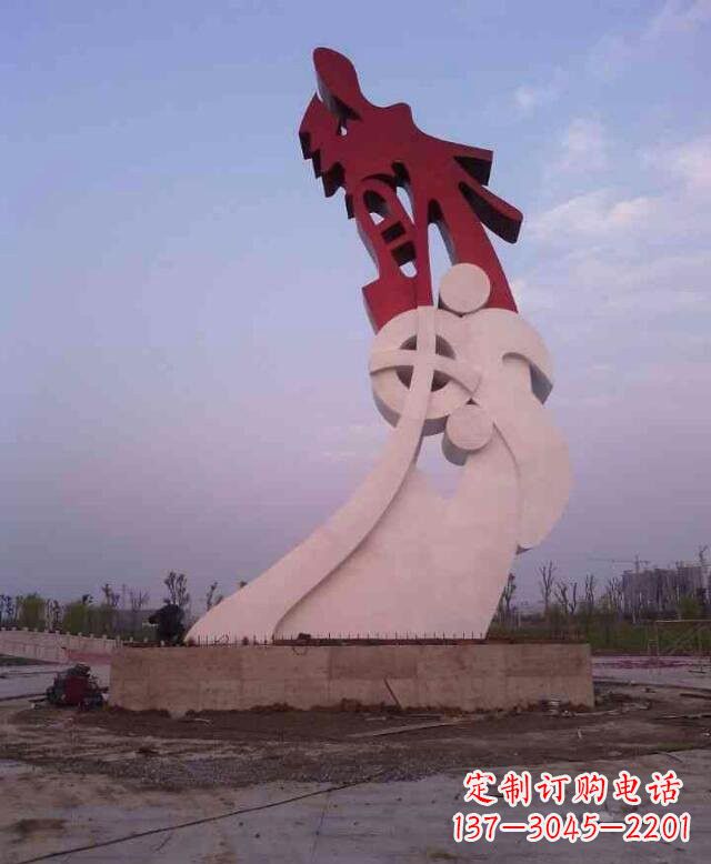 南阳不锈钢龙雕塑点亮龙城市景观