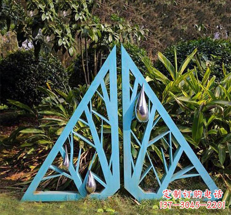 南阳不锈钢树枝雕塑