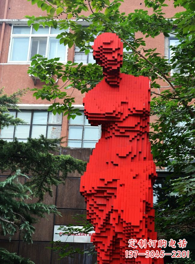 南阳维纳斯雕塑点缀街边景观的不锈钢艺术