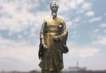 南阳玻璃钢制屈原雕塑