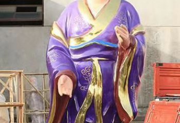 南阳玻璃钢宗教庙宇彩绘八仙神像