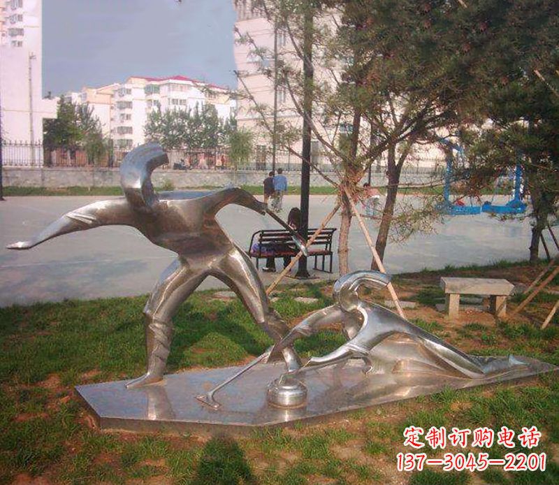 南阳不锈钢创意冰壶雕塑大赛