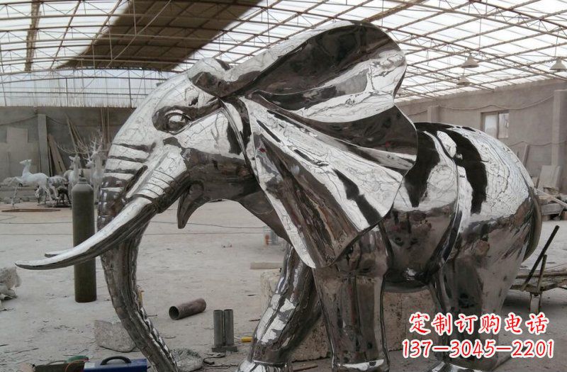 南阳不锈钢大象传承与美的结合