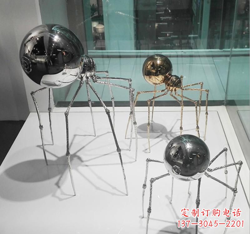 南阳不锈钢蜘蛛侠雕塑