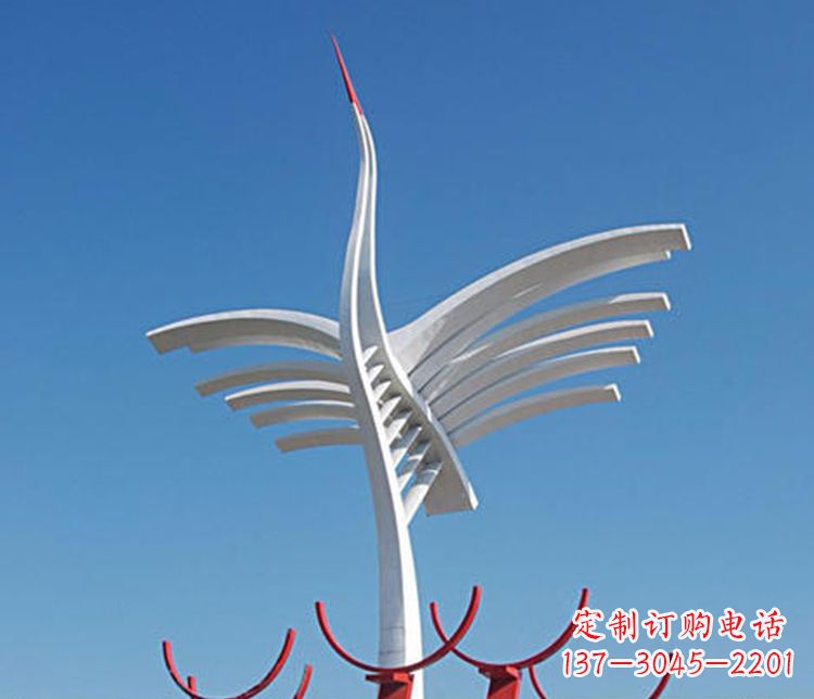 南阳不锈钢大雁雕塑——纪念传统文化的精美艺术品