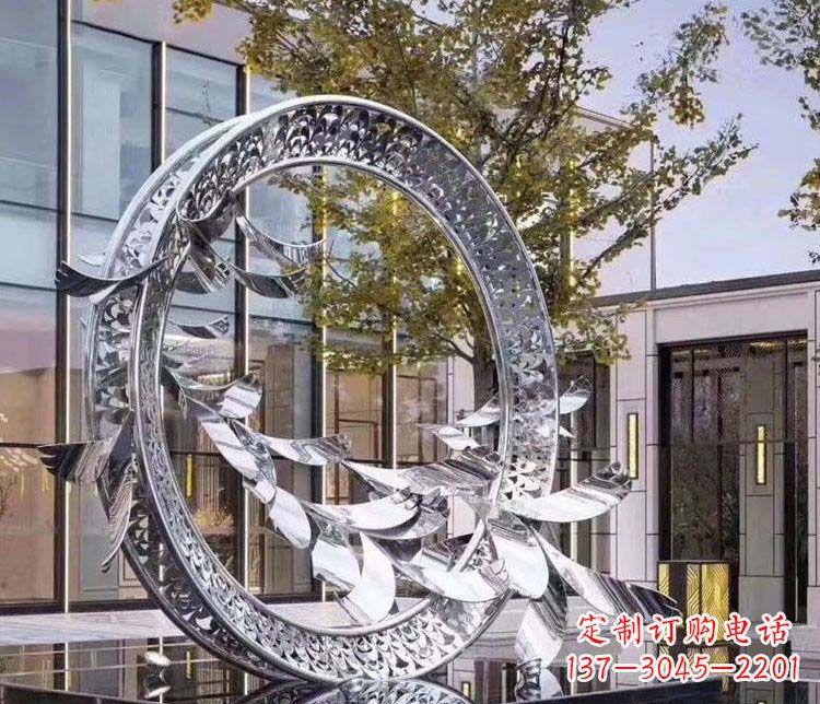 南阳大雁雕塑象征着永恒的美丽