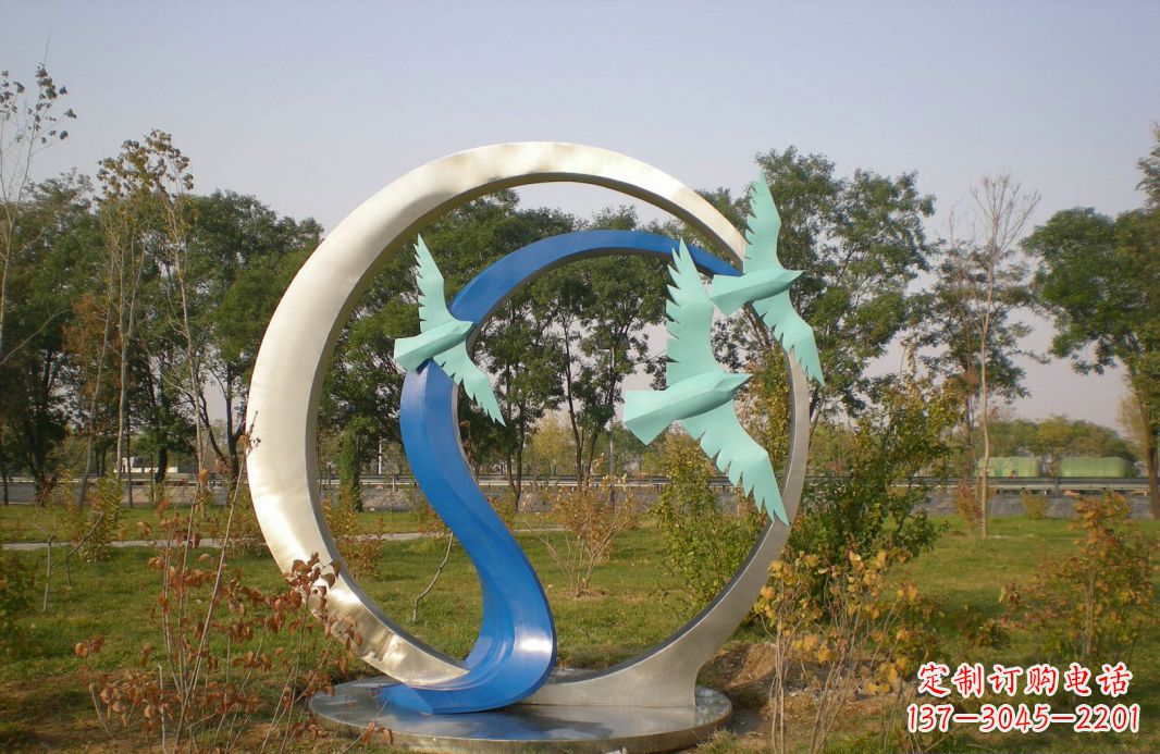 南阳大雁南飞,美丽风景线