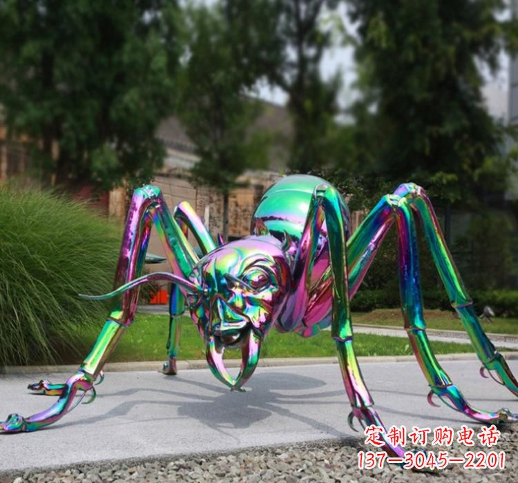 南阳不锈钢蚂蚁雕塑精致的艺术作品
