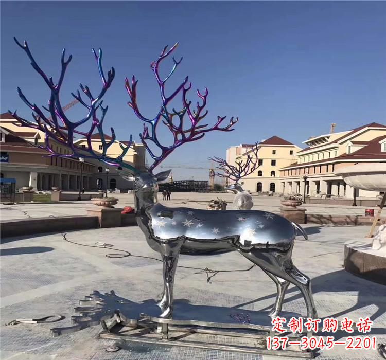南阳不锈钢动物雕塑精美绝伦