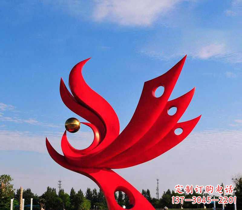 南阳不锈钢凤凰灵动传神
